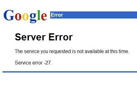 googleServerError: 